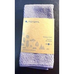NWT Norwex Diamond Kitchen Cloth x1 Amethyst  Lavender Enviro Dish WashCloth NEW